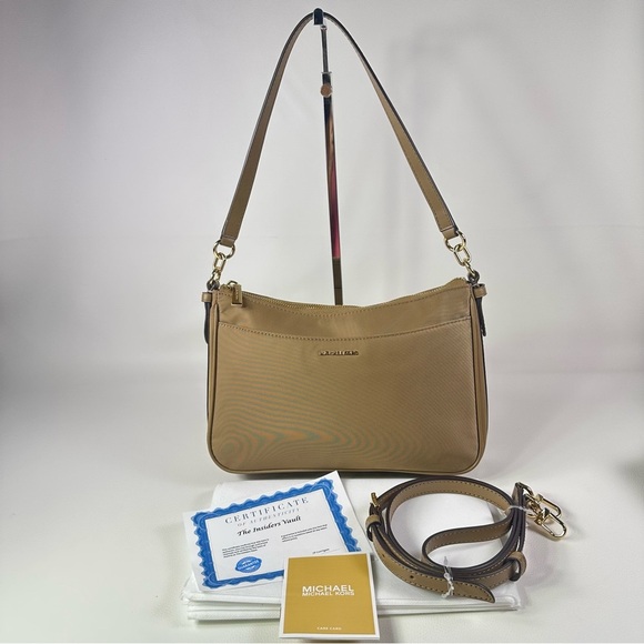 NEW Women’s Michael Kors Jet Set Medium Nylon Pochette Shoulder Bag/Crossbody - Picture 1 of 9